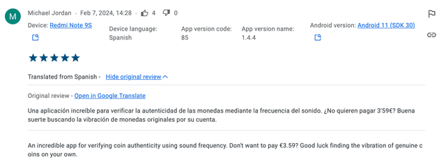 Google Play Store Review 7