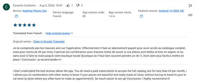 Google Play Store Review 10