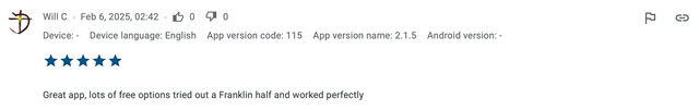 Google Play Store Review 5